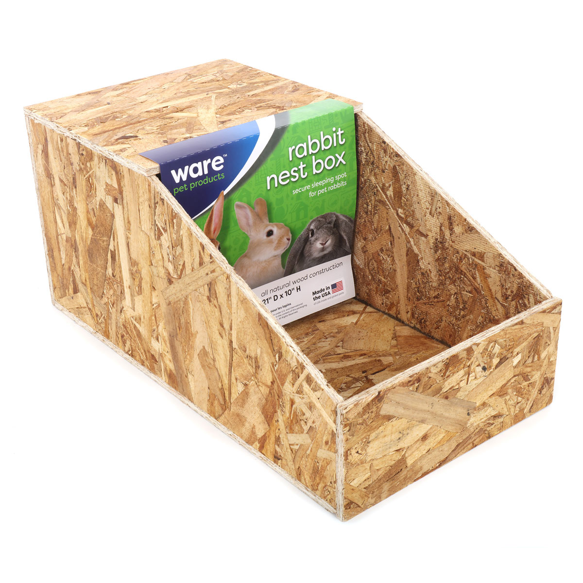 Wood Nesting Box, Lg