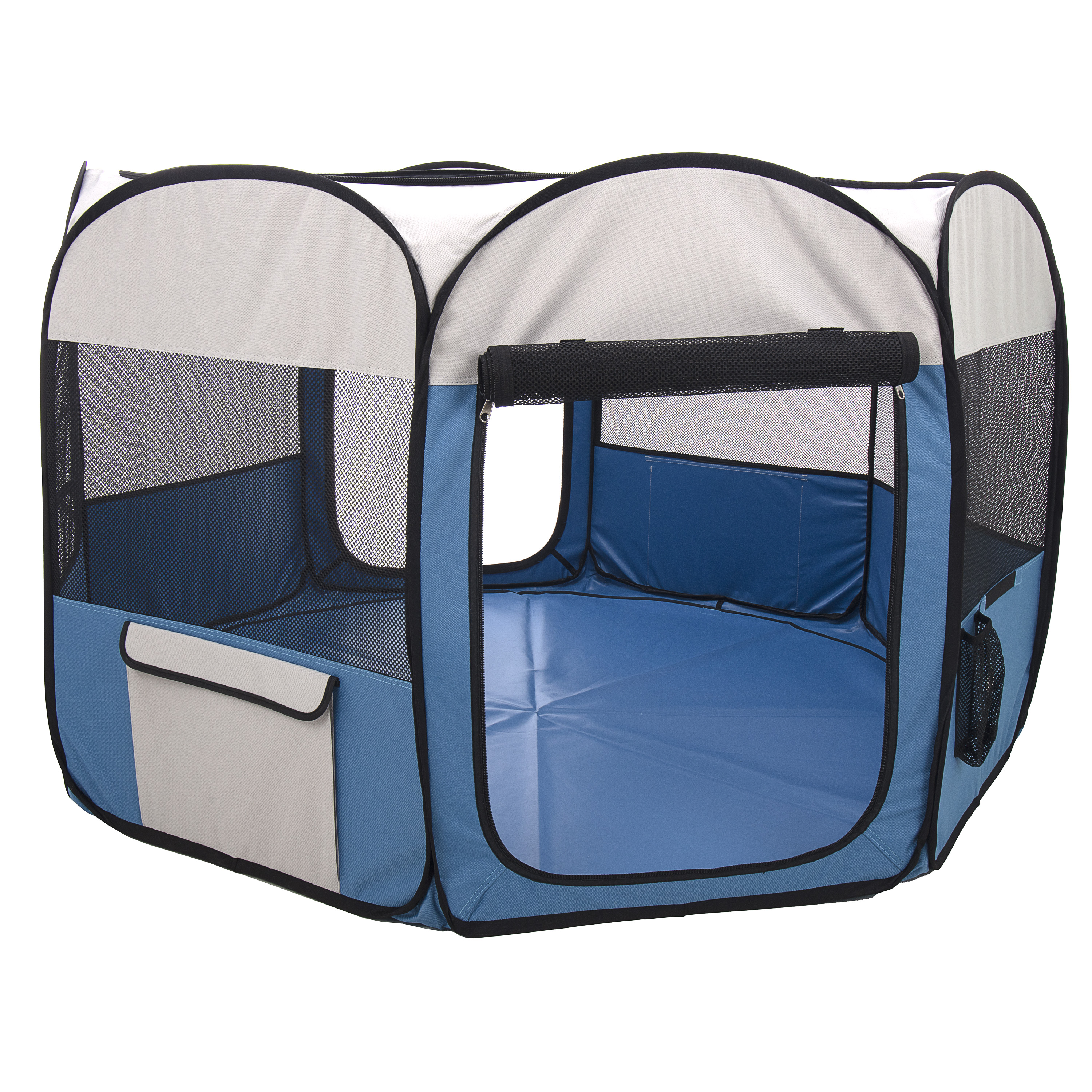 Pop up pet outlet playpen