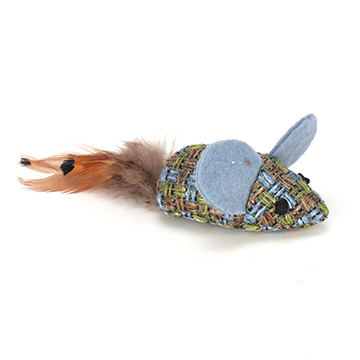 Feather Mouse Toy