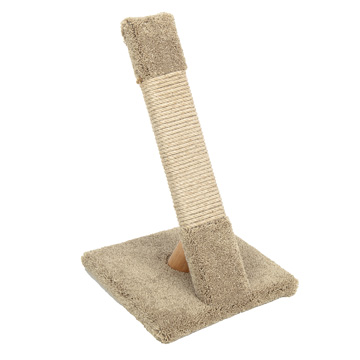 Whisker city deluxe cat best sale home with jute rope