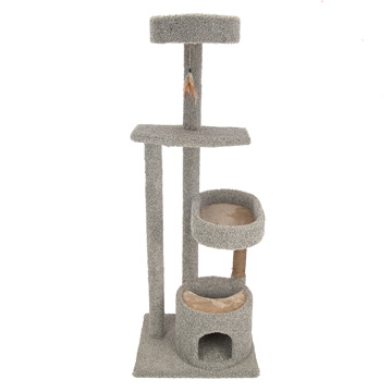 Whisker city cat 2024 tower with cotton rope