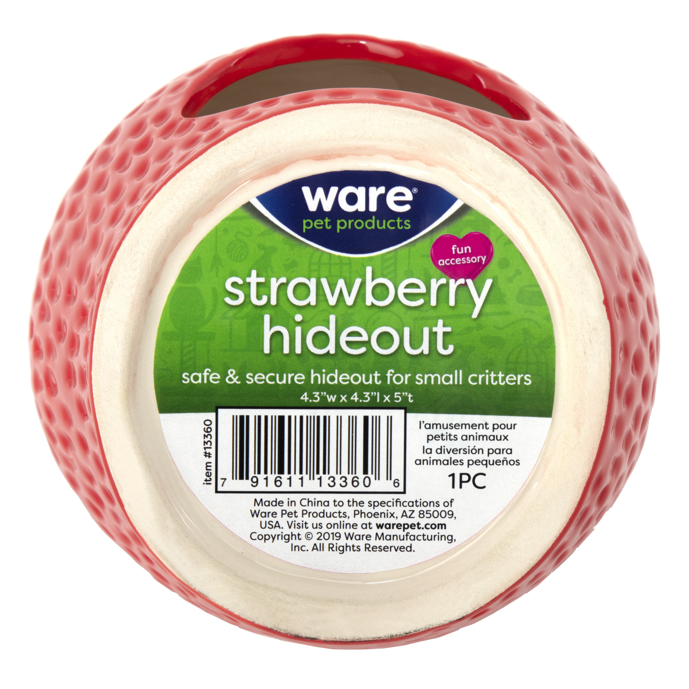 Strawberry Hideout 13360 Ware Pet Products