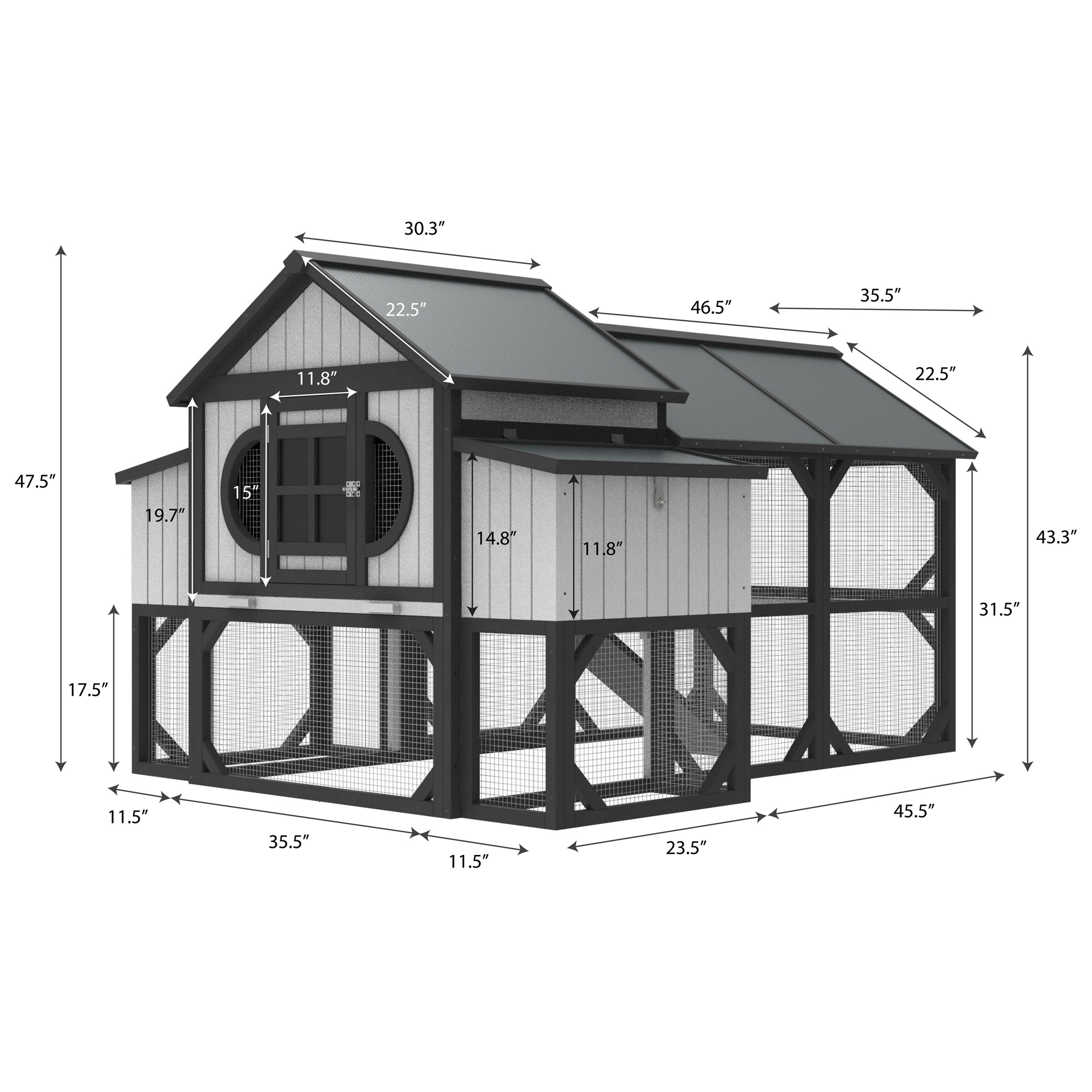 Chicken Carriage House SEA 2BX 15056 Ware Pet Products